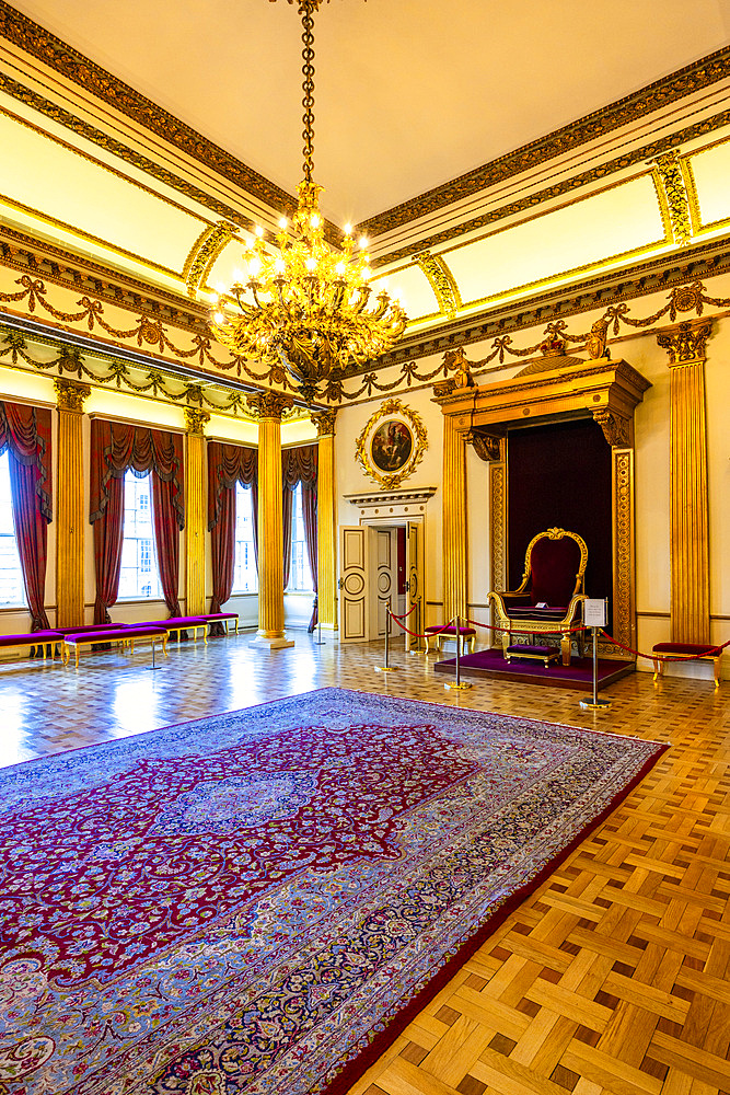 The Throne Room, Dublin Castle, Dublin, Republic of Ireland, Europe