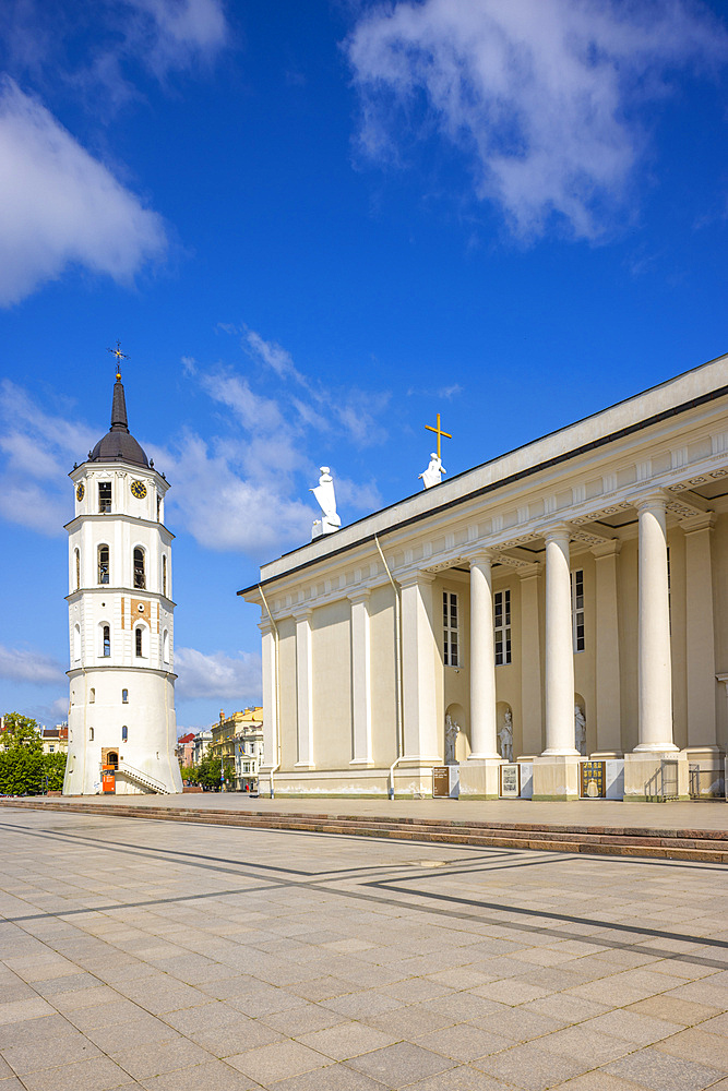 The Cathedral Basilica of St Stanislaus and St Ladislaus of Vilnius, Vilnius, Lithuania, Northern Europe
