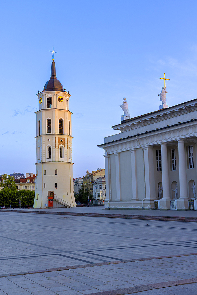 The Cathedral Basilica of St Stanislaus and St Ladislaus of Vilnius, Vilnius, Lithuania, Northern Europe