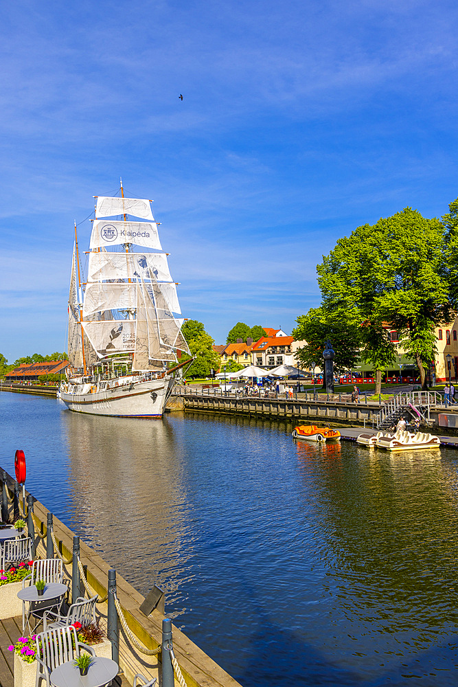 The Meridianas Sailing Ship, Klaipeda, Lithuania, Northern Europe