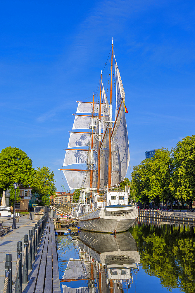 The Meridianas Sailing Ship, Klaipeda, Lithuania, Northern Europe
