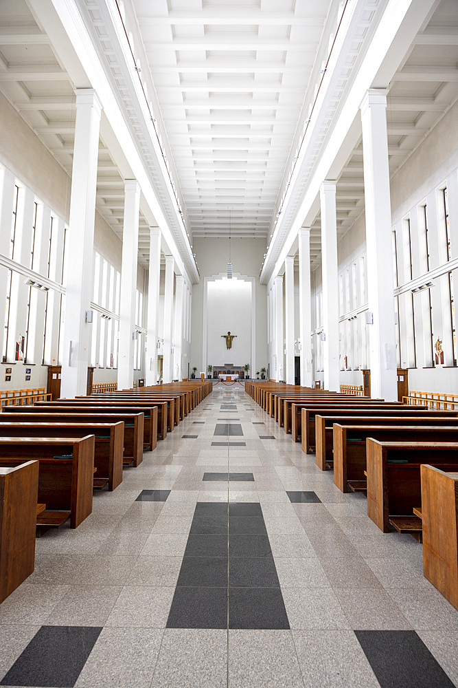 Interior of the Christ's Resurrection Church, Kaunas, Lithuania, Northern Europe