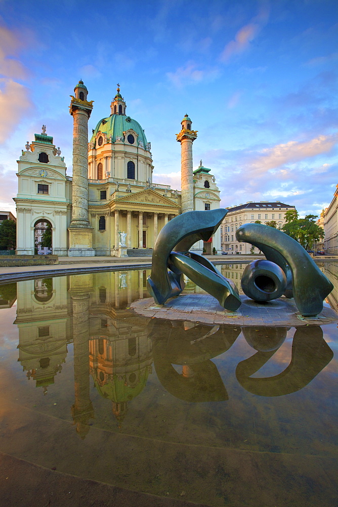 St. Charles Church, Vienna, Austria, Europe