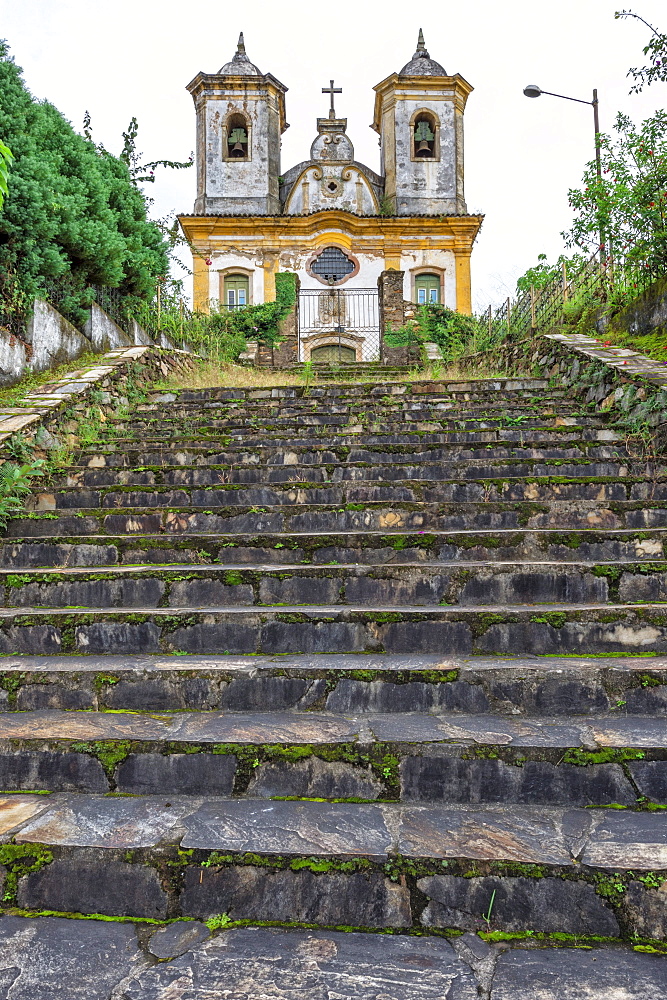 Nossa Senhora das Merces e Perdoes Church, Ouro Preto, UNESCO World Heritage Site, Minas Gerais, Brazil, South America