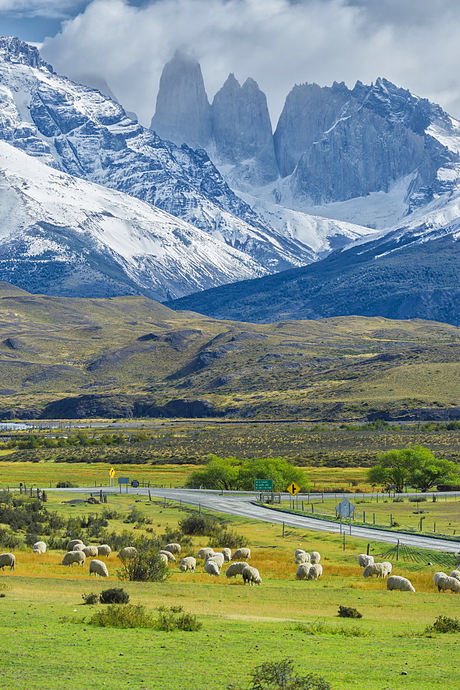 The Three Towers, Torres del Paine National Park, Chilean Patagonia, Chile, South America