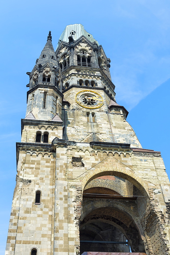 Kaiser Wilhelm Gedaechtnis Church, Charlottenburg, Berlin, Brandenburg, Germany, Europe