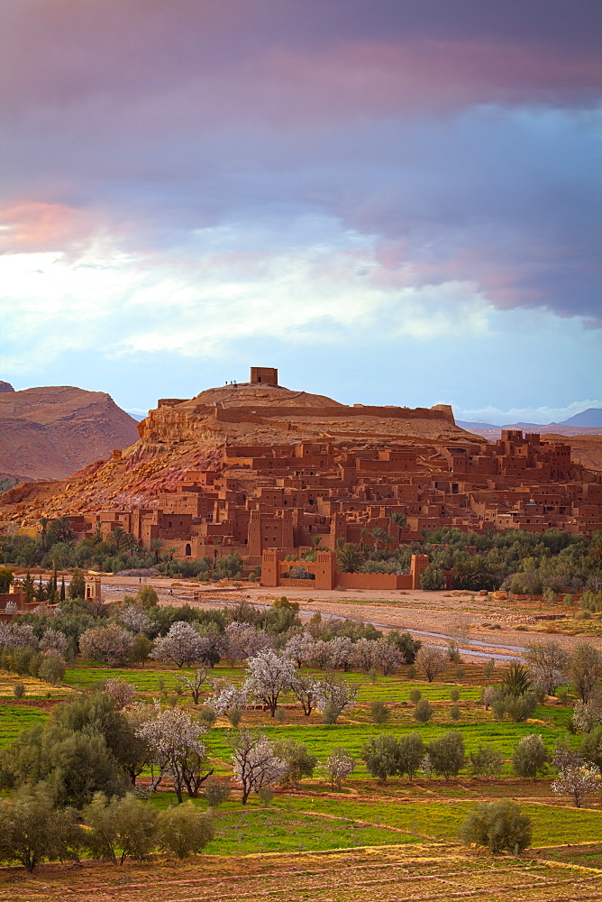 Ait Benhaddou, UNESCO World Heritage Site, Atlas Mountains, Morocco, North Africa, Africa