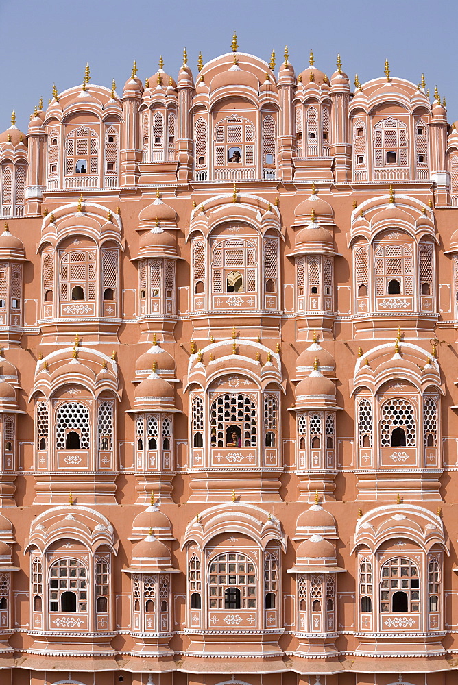 Palace of the Winds (Hawa Mahal), Jaipur, Rajasthan, India, Asia 