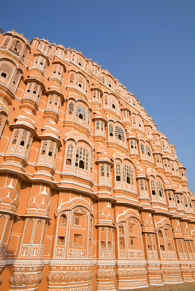 Palace of the Winds (Hawa Mahal), Jaipur, Rajasthan, India, Asia 