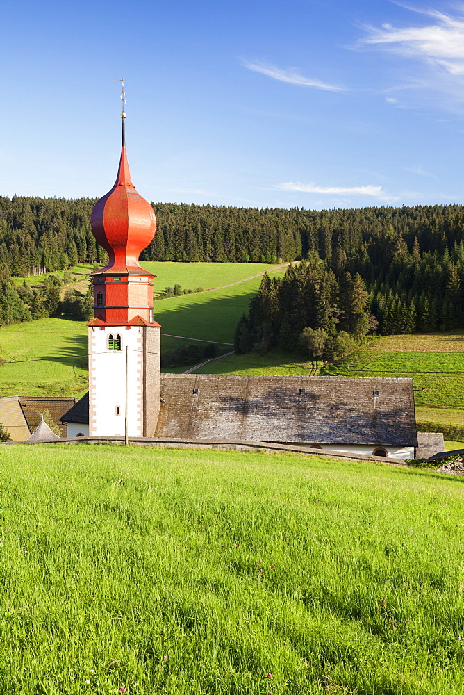 Church, Urach, Black Forest, Baden Wurttemberg, Germany, Europe