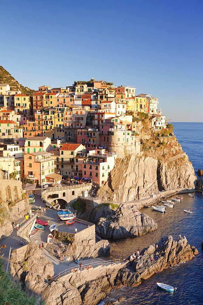 Manarola, Cinque Terre, UNESCO World Heritage Site, Rivera di Levante, Provinz La Spezia, Liguria, Italy, Europe