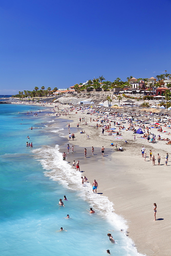 Playa del Duque beach at Costa Adeje, Tenerife, Canary Islands, Spain, Atlantic, Europe