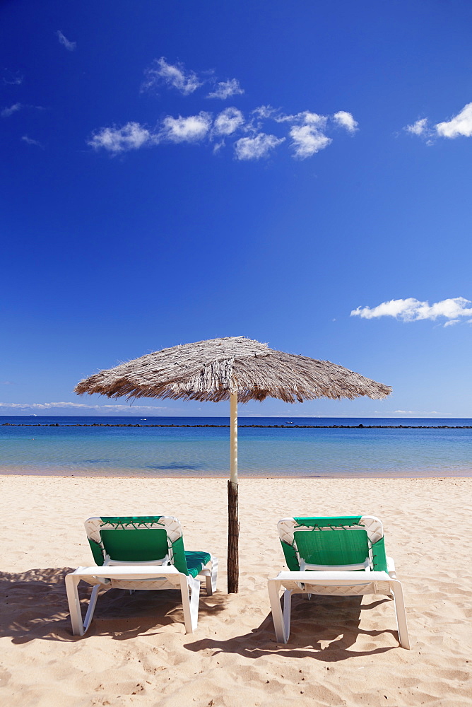 Playa de las Teresitas Beach, San Andres, Tenerife, Canary Islands, Spain, Atlantic, Europe