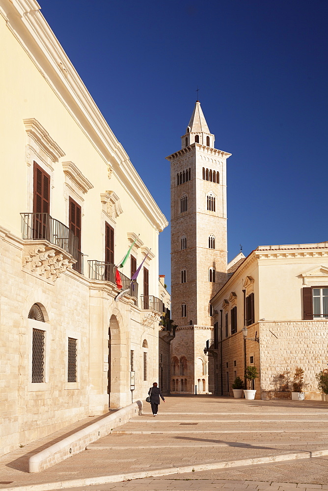 Palazzo Valenzano, San Nicola Pellegrino cathedral, Trani, Le Murge, Barletta-Andria-Trani district, Puglia, Italy, Europe