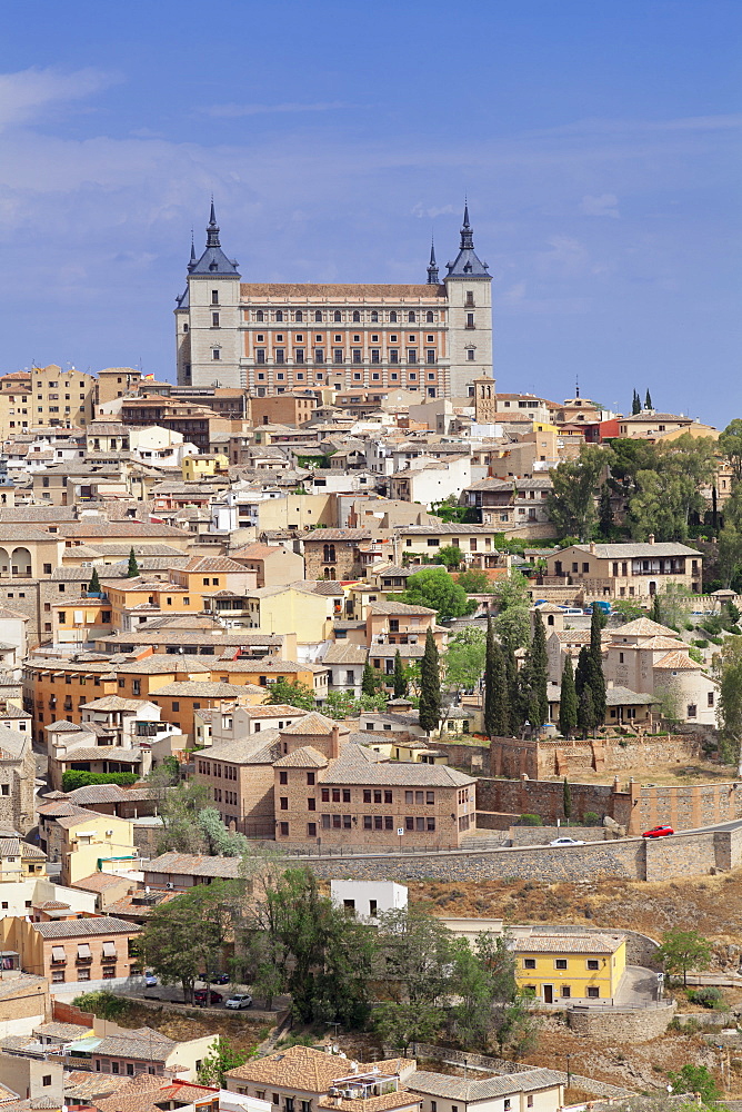 Alcazar, UNESCO World Heritage Site, Toledo, Castilla-La Mancha, Spain, Europe