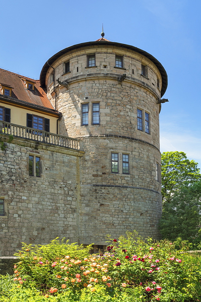 Hohentuebingen Castle, Tubingen, Baden-Wurttemberg, Germany, Europe