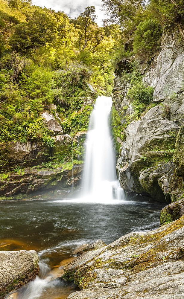 Wainui Falls, Wainui Falls Track, Golden Bay, Tasman, South Island, New Zealand, Pacific