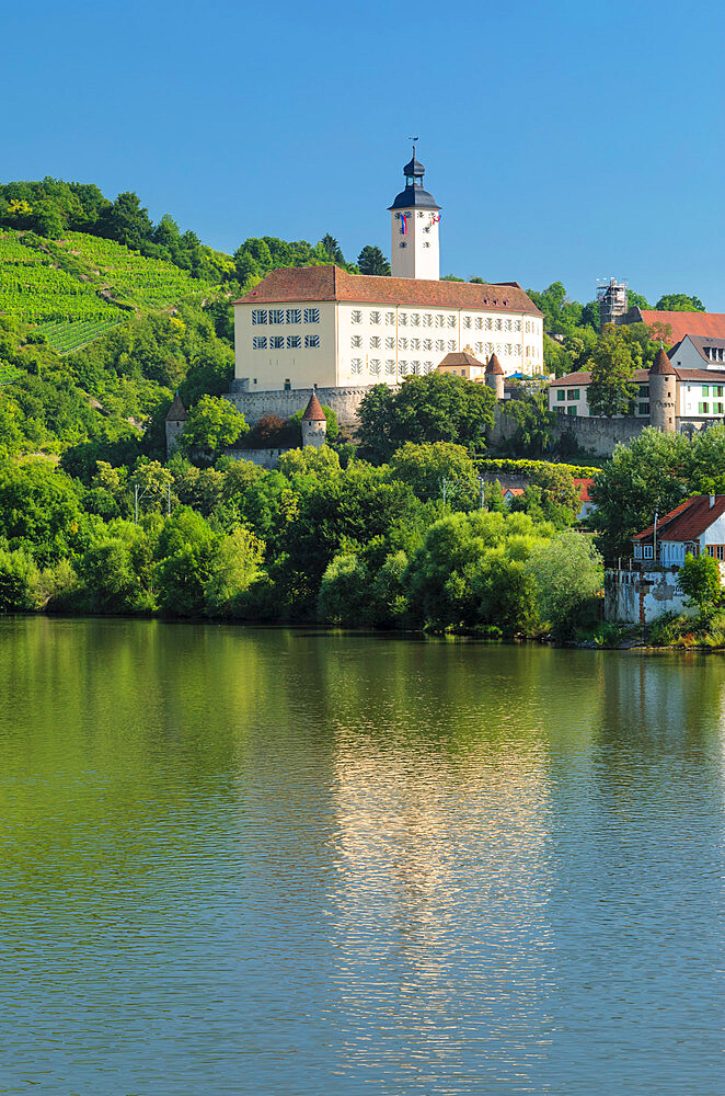 Horneck Castle, Gundelsheim am Neckar, Neckartal Valley, Baden-Wurttemberg, Germany, Europe