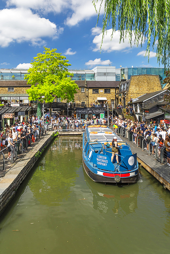 Camden Market, Camden Town, London, England,