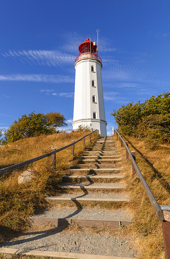 Dornbusch Lighthouse, Hiddensee Island, Mecklenburg-Western Pomerania, Germany