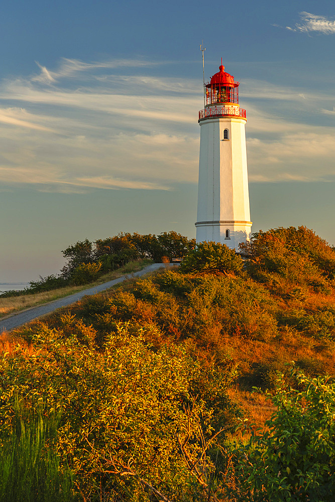 Dornbusch Lighthouse, Hiddensee Island, Mecklenburg-Western Pomerania, Germany