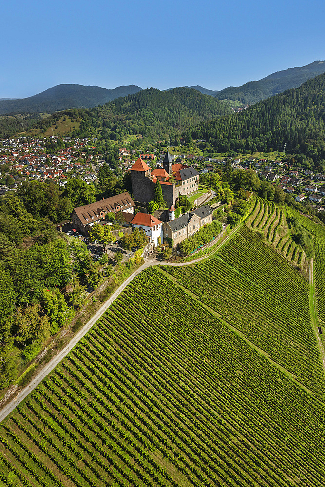 Schloss Eberstein Castle, Murgtal Valley, Black Forest, Baden-Wurttemberg, Germany