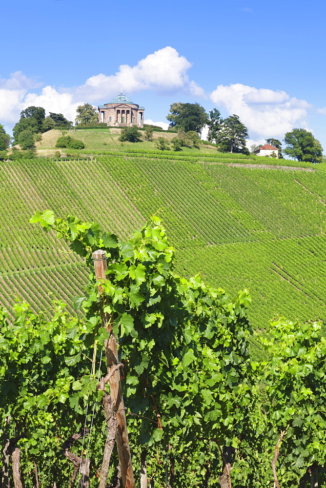 Wurttemberg Mausoleum in the vineyards, Stuttgart Rotenberg, Baden Wurttemberg, Germany, Europe