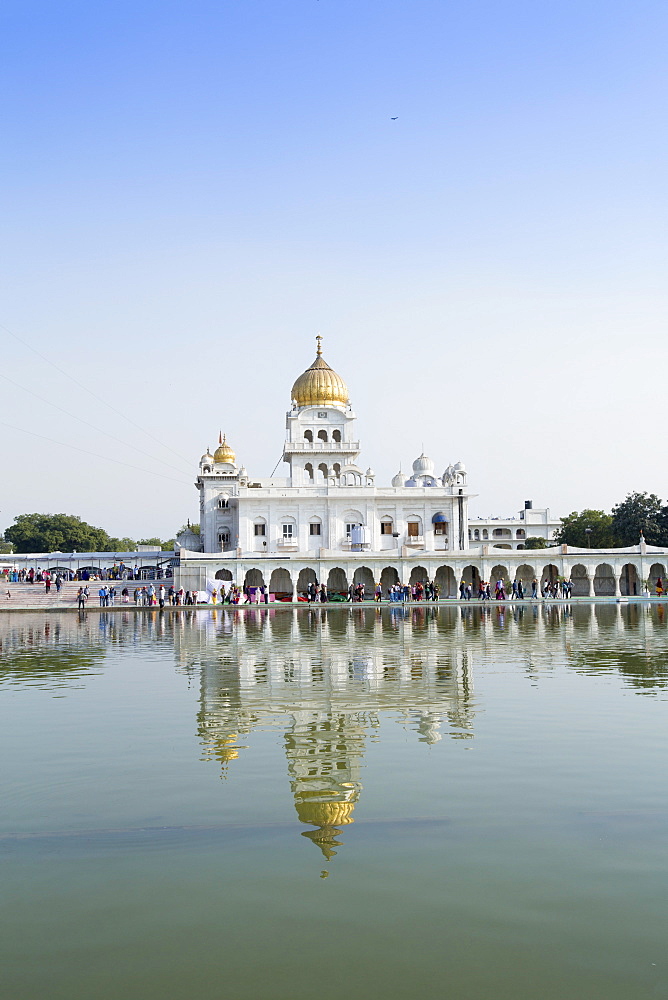 The Gurudwara Bangla Sahib Sikh temple, New Delhi, India, Asia