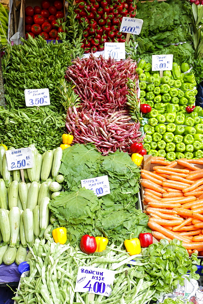 Vegetables at market