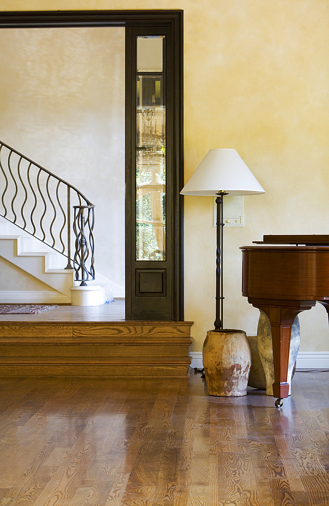 Living Room with Grand Piano