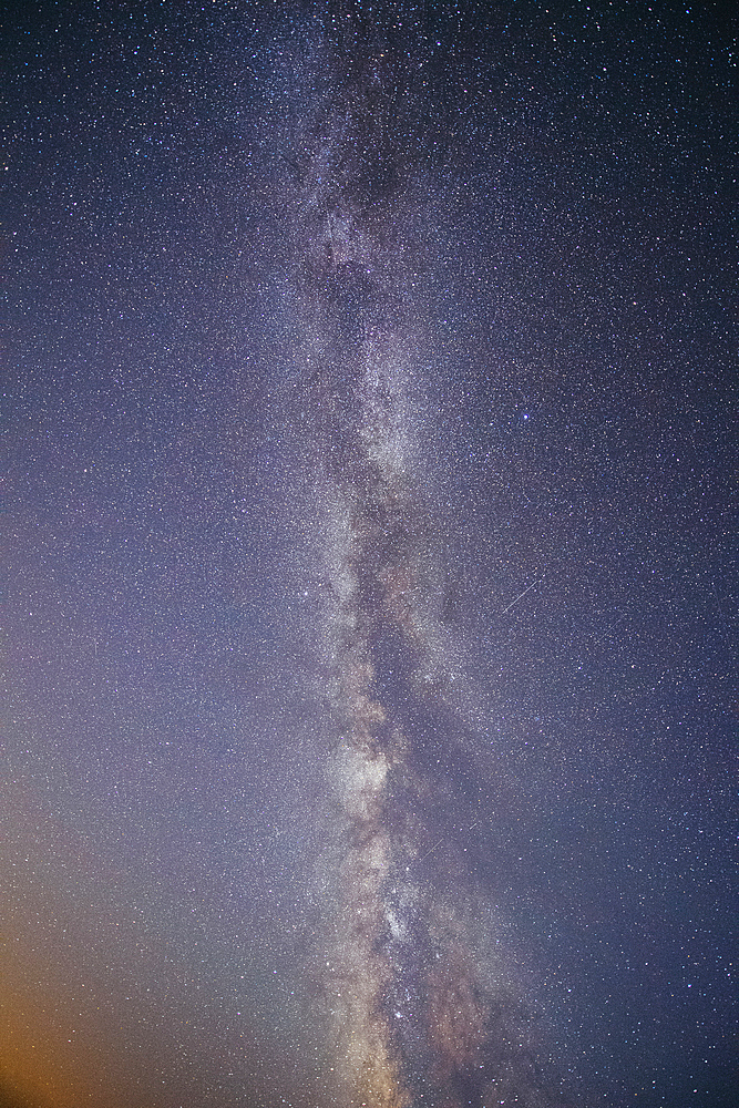 Stars in sky at night