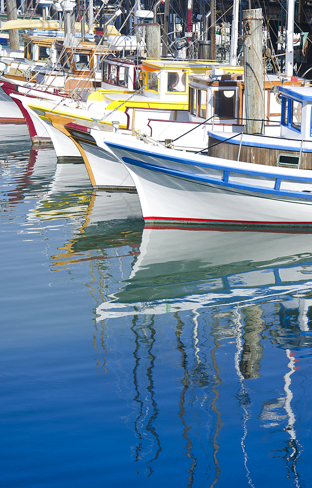 Historic "Monterrey Clippers" fishing fleet
