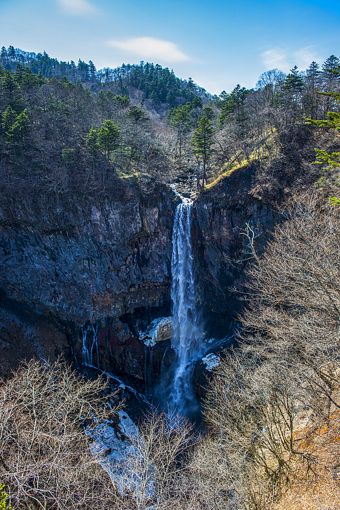 Kegon Waterfall (Kegon no taki), UNESCO World Heritage Site, Nikko, Tochigi Prefecture, Kanto, Honshu, Japan, Asia