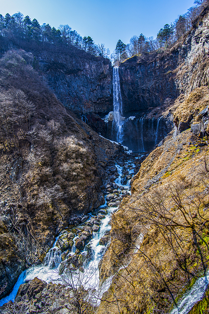 Kegon Waterfall (Kegon no taki), UNESCO World Heritage Site, Nikko, Tochigi Prefecture, Kanto, Honshu, Japan, Asia