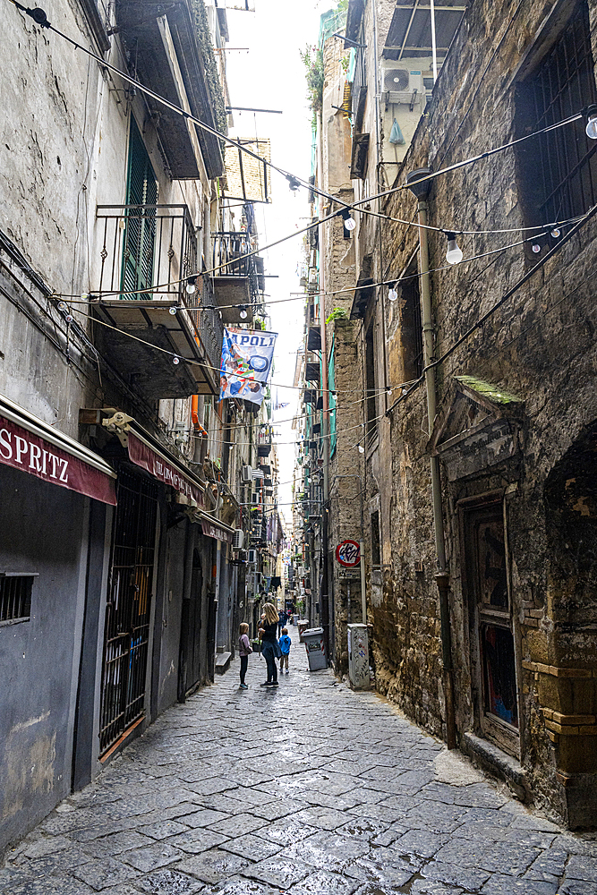 The historic Centre of Naples (Napoli), UNESCO World Heritage Site, Campania, Italy, Europe