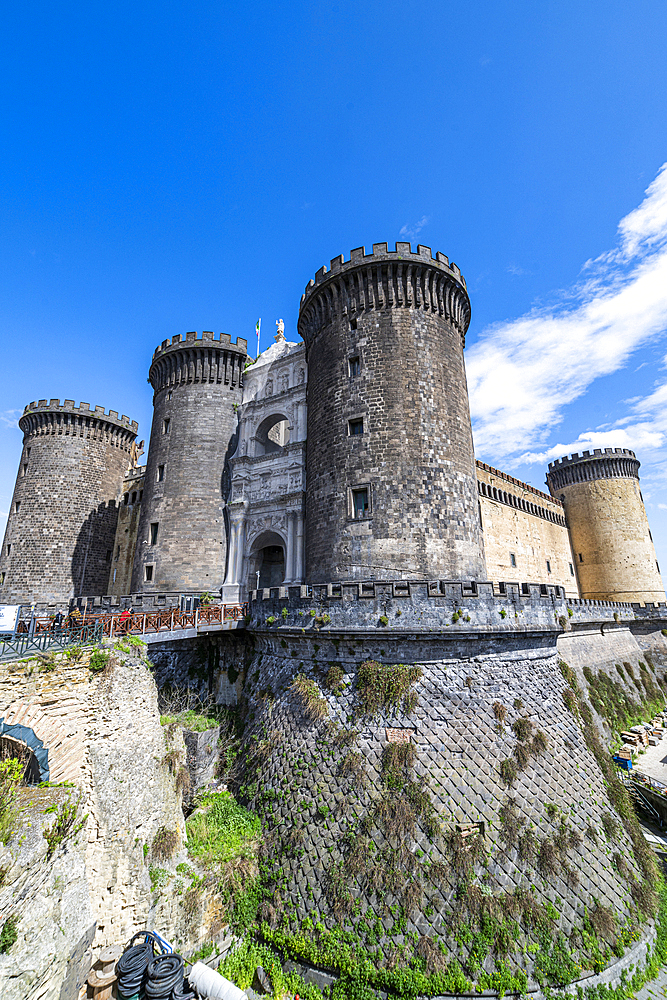 Castel Nuovo, the historic Centre of Naples (Napoli), UNESCO World Heritage Site, Campania, Italy, Europe