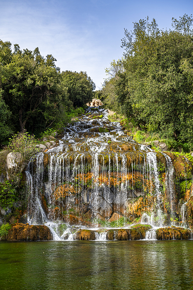 Palace gardens in the Reggia di Caserta (Royal Palace of Caserta), UNESCO World Heritage Site, Campania, Italy, Europe