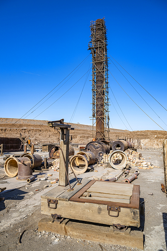 Humberstone Saltpeter Works, UNESCO World Heritage Site, northern Atacama, Chile, South America