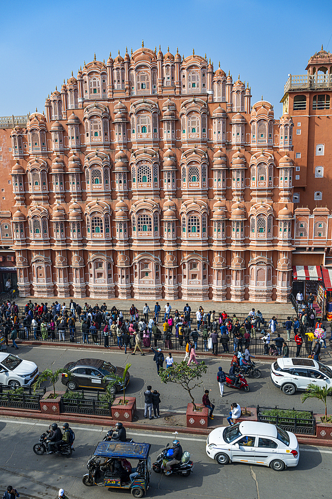 Hawa Mahal, Palace of the winds, Jaipur, Rajasthan, India