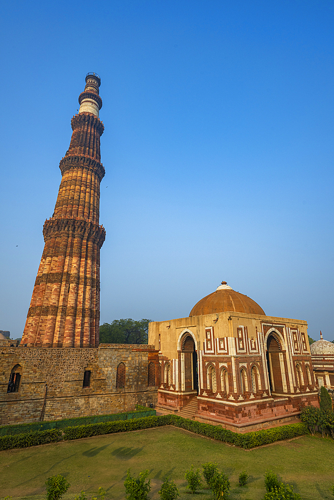 Unesco Qutb Minar complex, Delhi, India