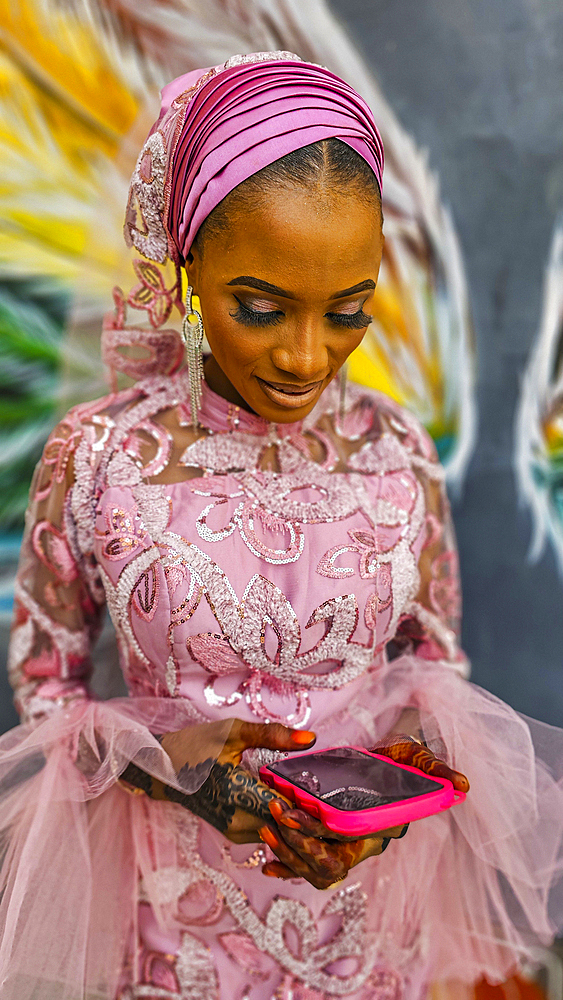 Beautiful dressed women in Kano, Nigeria