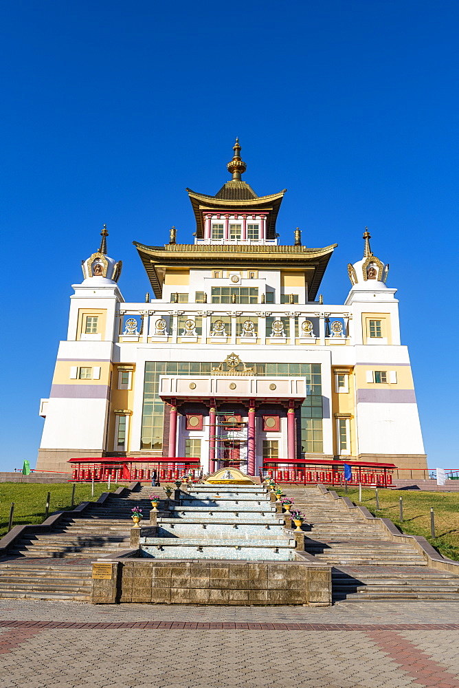 The Golden Abode of the Buddha Shakyamuni (Burkhan Bakshin Altan Sume), Elista, Republic of Kalmykia, Russia, Eurasia