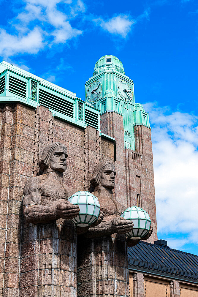 Railway Station, Helsinki, Finland, Europe