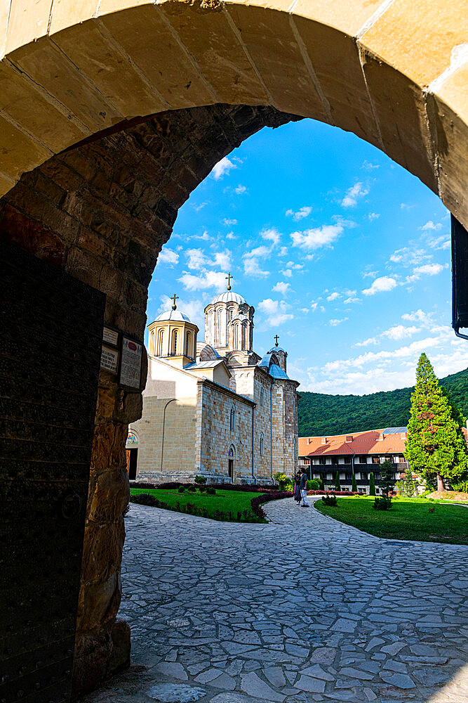 Fortified Manasija Monastery, Serbia, Europe