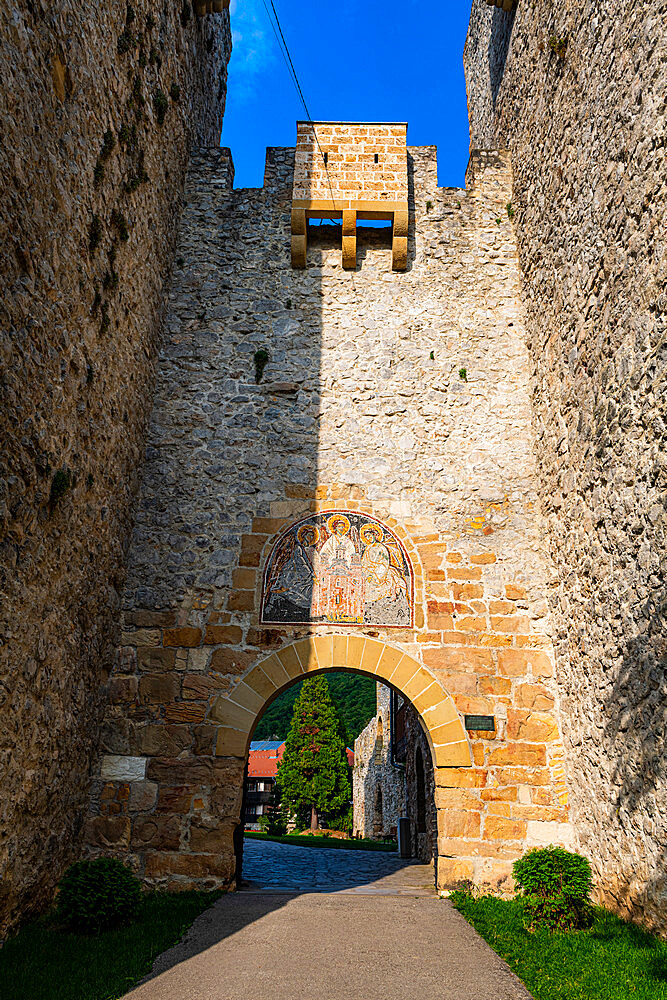 Fortified Manasija Monastery, Serbia, Europe