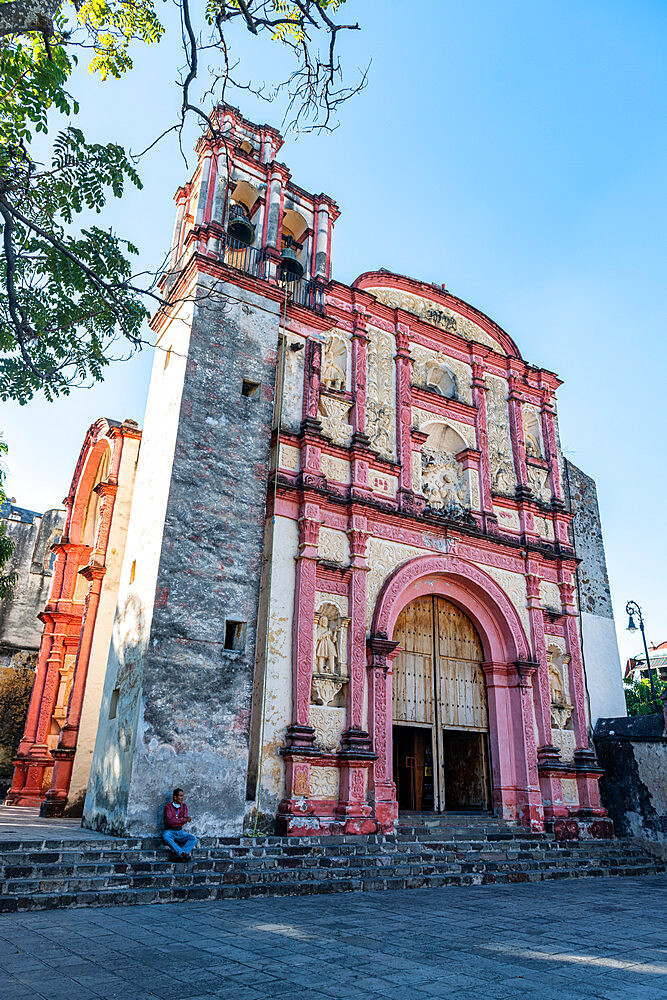 Cathedral of Cuernavaca, UNESCO World Heritage Site, Earliest 16th century Monasteries on the slopes of Popocatepetl, Mexico, North America