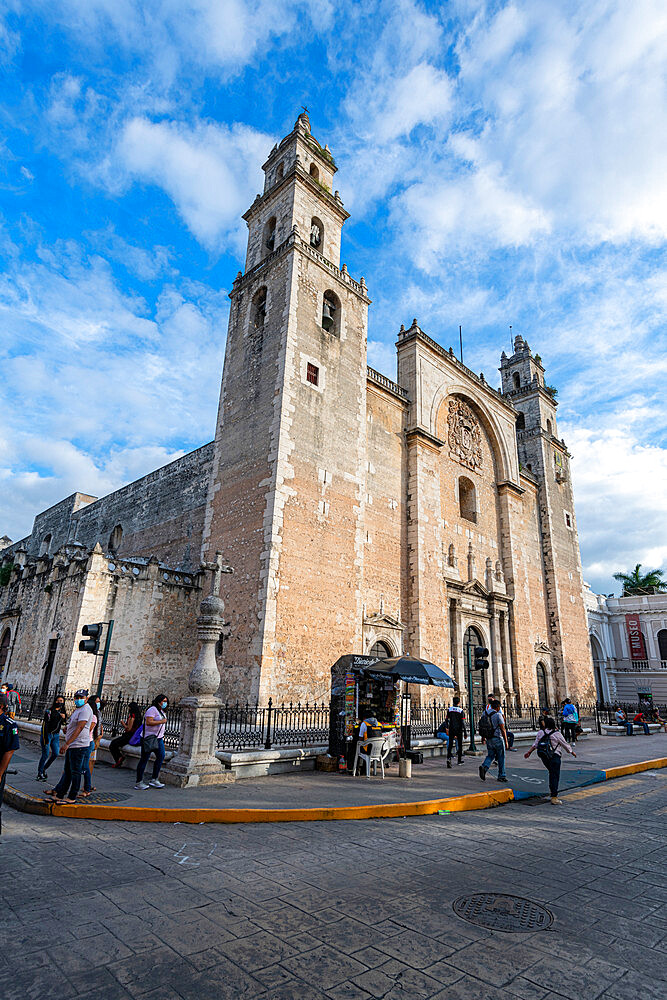 Merida Cathedral, Merida, Yucatan, Mexico, North America