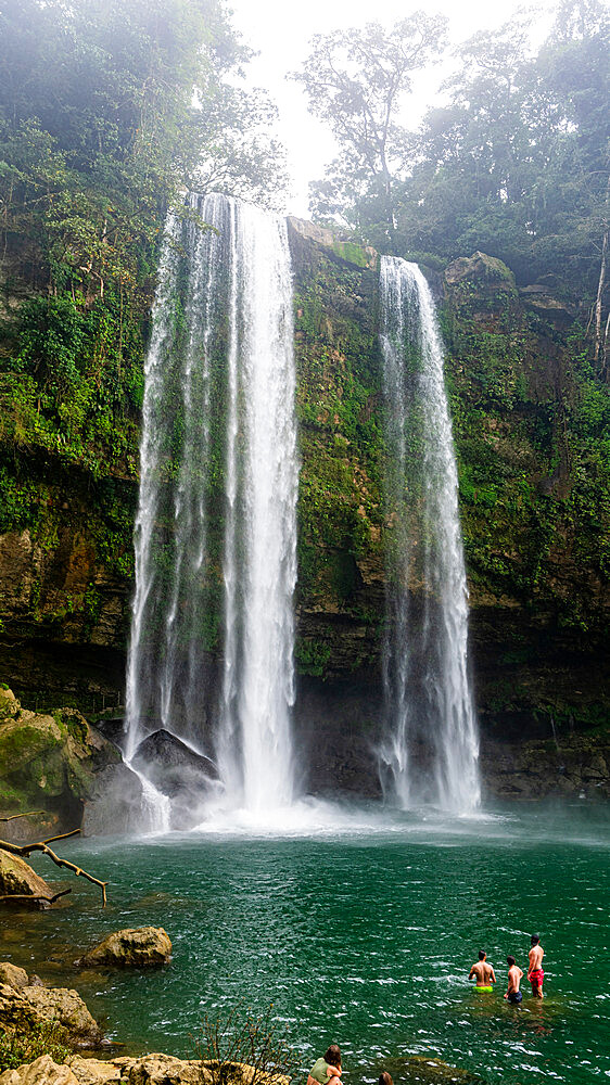 Misol Ha waterfall, Chiapas, Mexico, North America