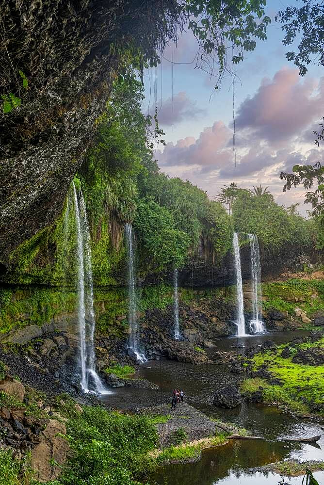 Agbokim waterfall, Ikom, Nigeria, West Africa, Africa