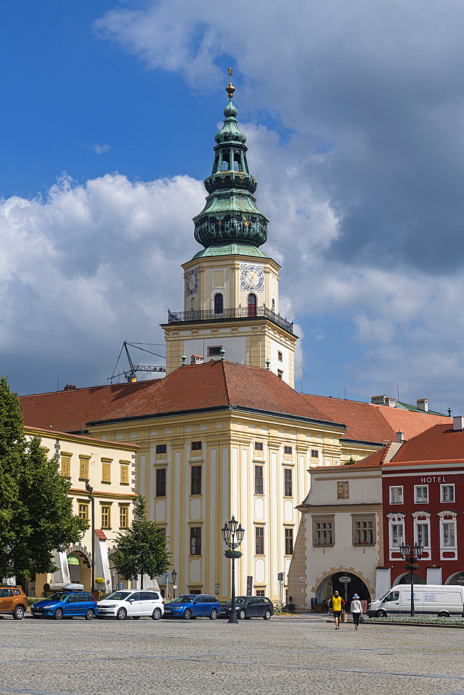 Gardens and Castle at Kromeriz, UNESCO World Heritage Site, Zlin Region, Czech Republic, Europe